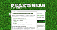 Desktop Screenshot of praxworld.com
