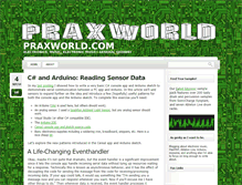 Tablet Screenshot of praxworld.com